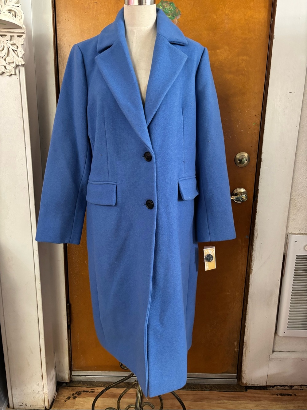 Michael Kors wool blend Trench Coat. Xl